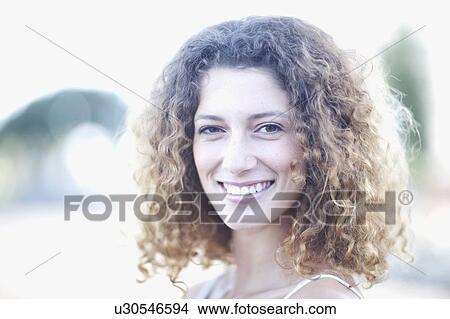 Picture - Portrait of a woman. Fotosearch