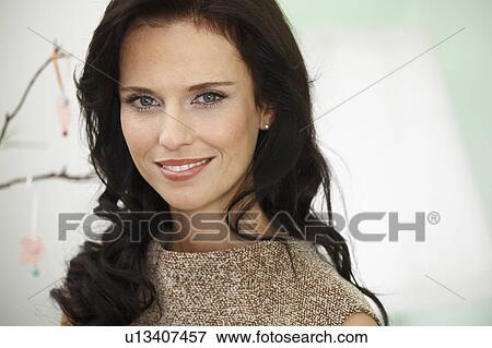 Stock Photo - portrait of a woman. Fotosearch