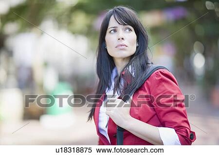 Stock Photography - Portrait of a woman. Fotosearch