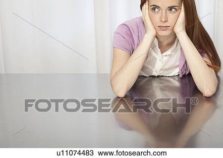 Portrait of a young woman View Large Photo Image Stock Image - Portrait of a young woman. Fotosearch