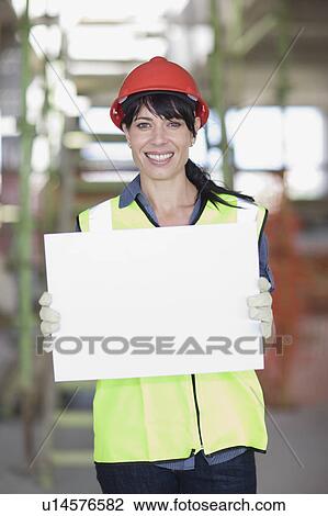 Stock Image - Portrait of an architect. Fotosearch