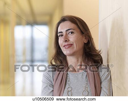 Stock Photo - Portrait of business Woman. Fotosearch