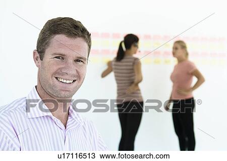 Stock Image - Portrait of businessman. Fotosearch