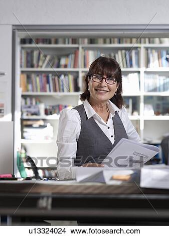 Picture - Portrait of Famale Architect. Fotosearch