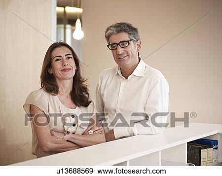 Portrait of two individuals View Large Photo Image Stock Photo - Portrait of two individuals. Fotosearch