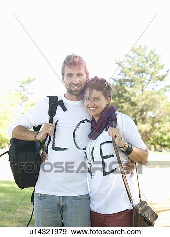 Portrait of young couple View Large Photo Image Stock Photo - Portrait of young couple. Fotosearch