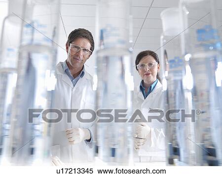 Scientists with laboratory equipment View Large Photo Image Stock Photography - Scientists with laboratory equipment. Fotosearch