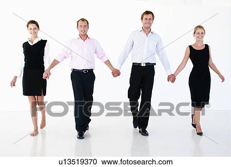 Walking business team View Large Photo Image Stock Image - Walking business team. Fotosearch