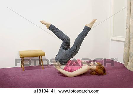 woman trying to pull on jeans View Large Photo Image Stock Image - woman trying to pull on jeans. Fotosearch