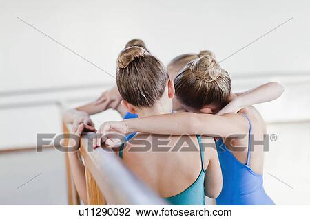 Ballet dancers talking in studio View Large Photo Image Stock Image - Ballet dancers talking in studio. Fotosearch