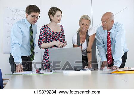 Business people talking in conference View Large Photo Image Picture - Business people talking in conference. Fotosearch