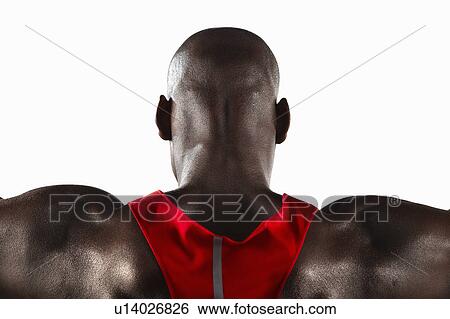 Stock Photograph - Close up of athlete's shoulder muscles. Fotosearch