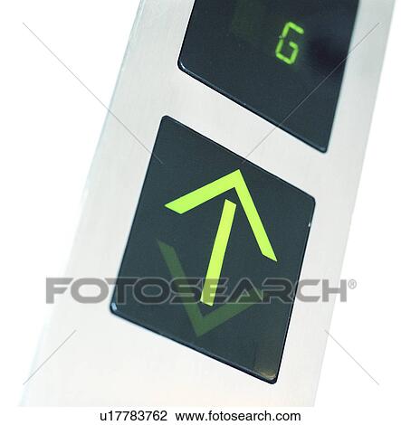 Close up of elevator arrow display View Large Photo Image Stock Image - Close up of elevator arrow display. Fotosearch
