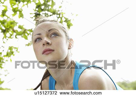 Close up of runner’s face View Large Photo Image Stock Image - Close up of runner’s face. Fotosearch