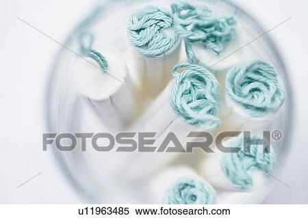 Close up of tampons in glass View Large Photo Image Stock Photography - Close up of tampons in glass. Fotosearch