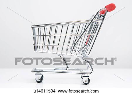 Empty shopping cart View Large Photo Image Picture - Empty shopping cart. Fotosearch