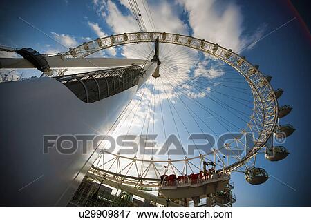 London Eye ferris wheel View Large Photo Image Stock Photo - London Eye ferris wheel. Fotosearch