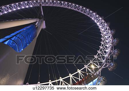 London Eye ferris wheel View Large Photo Image Stock Photography - London Eye ferris wheel. Fotosearch
