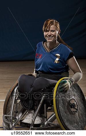 Para rugby player in wheelchair View Large Photo Image Stock Image - Para rugby player in wheelchair. Fotosearch