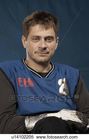 Para rugby player smiling View Large Photo Image Stock Photography - Para rugby player smiling. Fotosearch