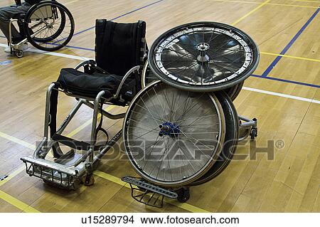 Picture - Sports wheelchair parts. Fotosearch