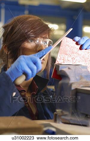 Worker measuring wood in factory View Large Photo Image Stock Image - Worker measuring wood in factory. Fotosearch