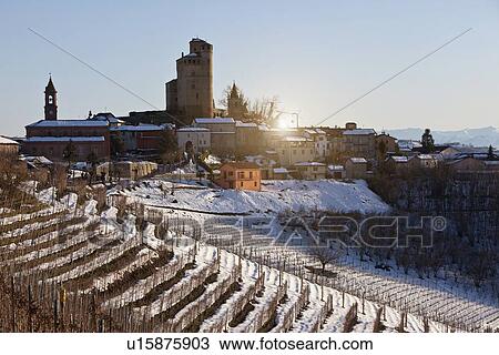 Buildings on snowy rural hillside View Large Photo Image Stock Image - Buildings on snowy rural hillside. Fotosearch