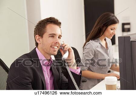 Business people at work in office View Large Photo Image Stock Photograph - Business people at work in office. Fotosearch
