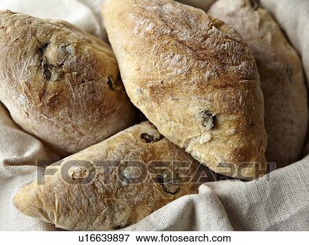 Close up of bread rolls in basket View Large Photo Image Stock Photo - Close up of bread rolls in basket. Fotosearch