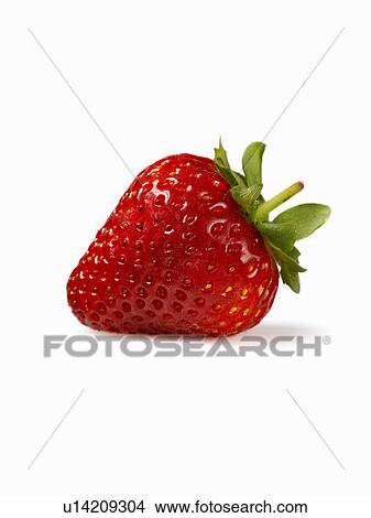 Picture - Close up of strawberry. Fotosearch