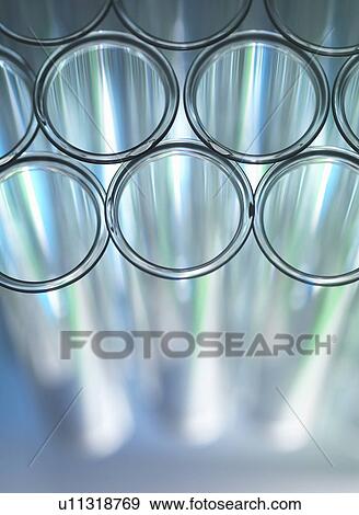 Close up of test tubes View Large Photo Image Stock Photo - Close up of test tubes. Fotosearch