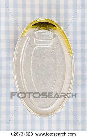 Overhead view of tin can View Large Photo Image Stock Image - Overhead view of tin can. Fotosearch