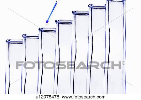Stock Photo - Pipette dripping water into test tube. Fotosearch