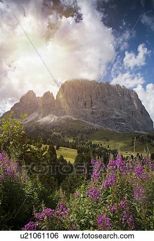 Rocky mountains in rural landscape View Large Photo Image Stock Photograph - Rocky mountains in rural landscape. Fotosearch