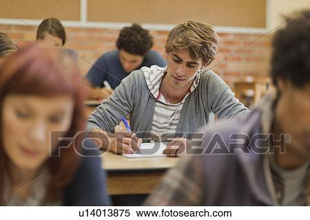 Students working in class View Large Photo Image Stock Photography - Students working in class. Fotosearch