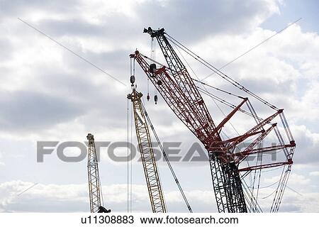 Stock Image - Construction crane. Fotosearch