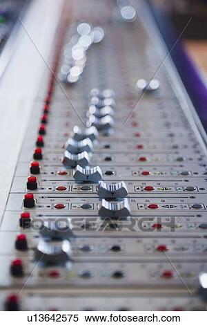 Control panel in recording studio View Large Photo Image Stock Photography - Control panel in recording studio. Fotosearch