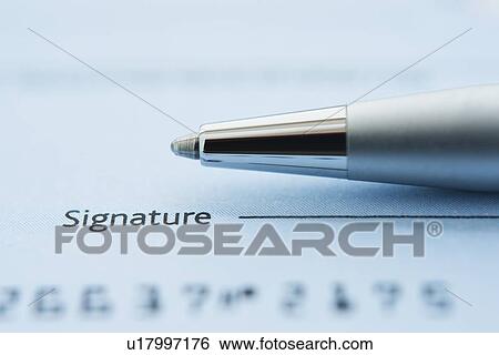 Detail of check with ballpoint pen, studio shot View Large Photo Image Stock Photograph - Detail of check with ballpoint pen, studio shot. Fotosearch