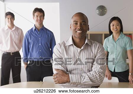 Group photo of business team View Large Photo Image Stock Photograph - Group photo of business team. Fotosearch