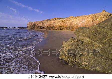 Mexico, Baja California Sur, Beach with rocks View Large Photo Image Stock Photo - Mexico, Baja California Sur, Beach with rocks. Fotosearch