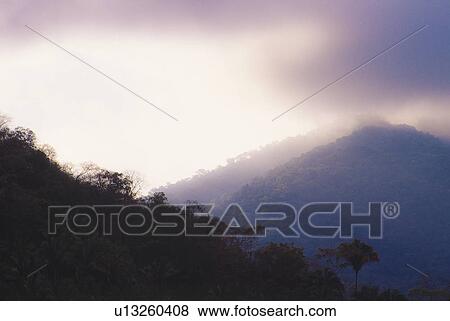 Mexico, Jalisco, Puerto Vallarta, Mountains in fog View Large Photo Image Stock Photo - Mexico, Jalisco, Puerto Vallarta, Mountains in fog. Fotosearch
