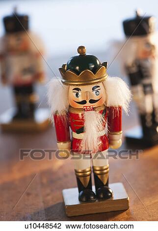 Stock Image - Nutcracker figurines. Fotosearch