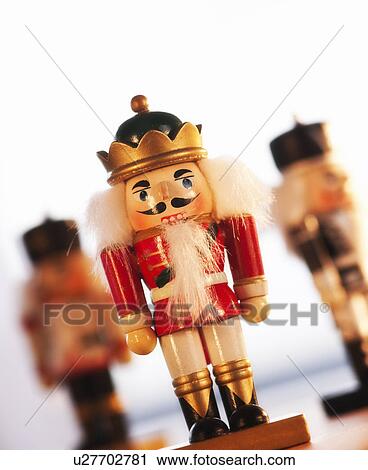 Stock Image - Nutcracker figurines. Fotosearch
