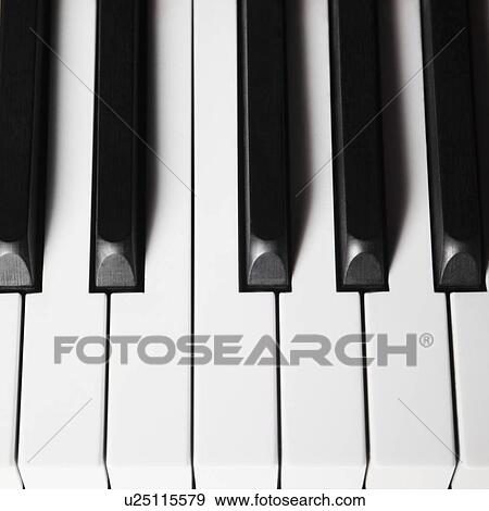 Piano keys View Large Photo Image Stock Photo - Piano keys. Fotosearch