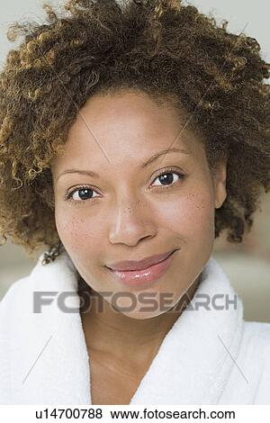 Portrait of attractive woman View Large Photo Image Stock Photo - Portrait of attractive woman. Fotosearch