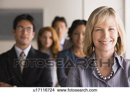 Portrait of business people View Large Photo Image Picture - Portrait of business people. Fotosearch