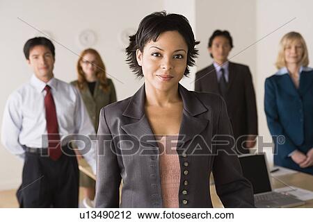 Portrait of business people View Large Photo Image Stock Image - Portrait of business people. Fotosearch