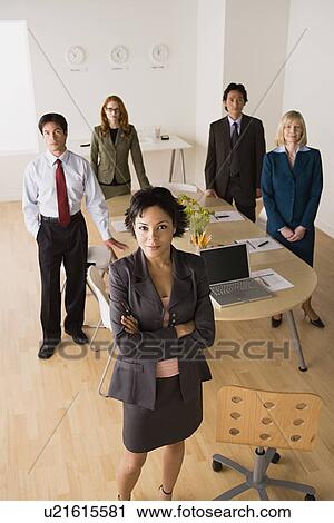 Portrait of business people View Large Photo Image Stock Image - Portrait of business people. Fotosearch