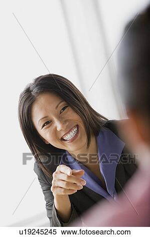 Stock Photography - Portrait of businesswoman. Fotosearch