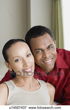 Stock Photo - Portrait of couple. Fotosearch